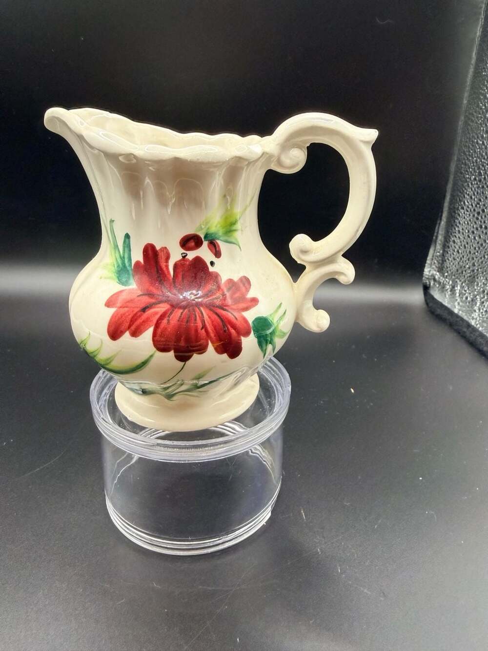 Vintage Brinn's Japan Ceramic Floral Creamer Pitcher